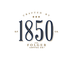 1850 by Folgers logo